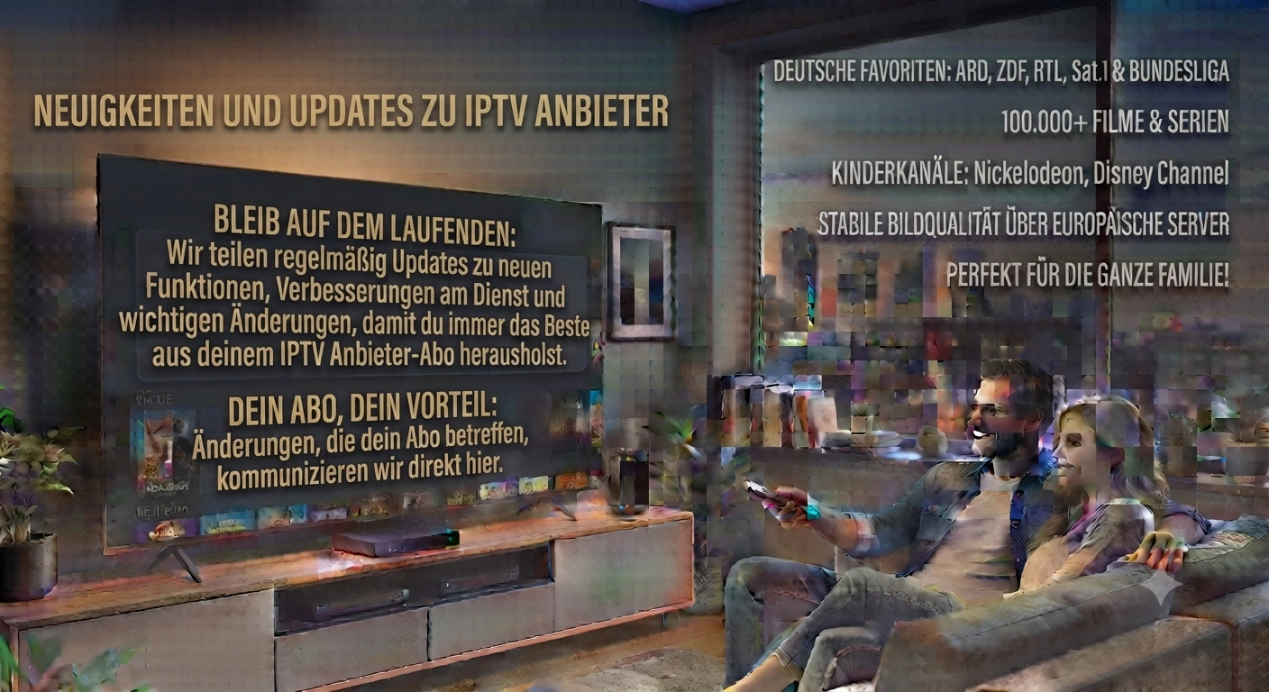 Neuigkeiten und Updates zu IPTV Anbieter